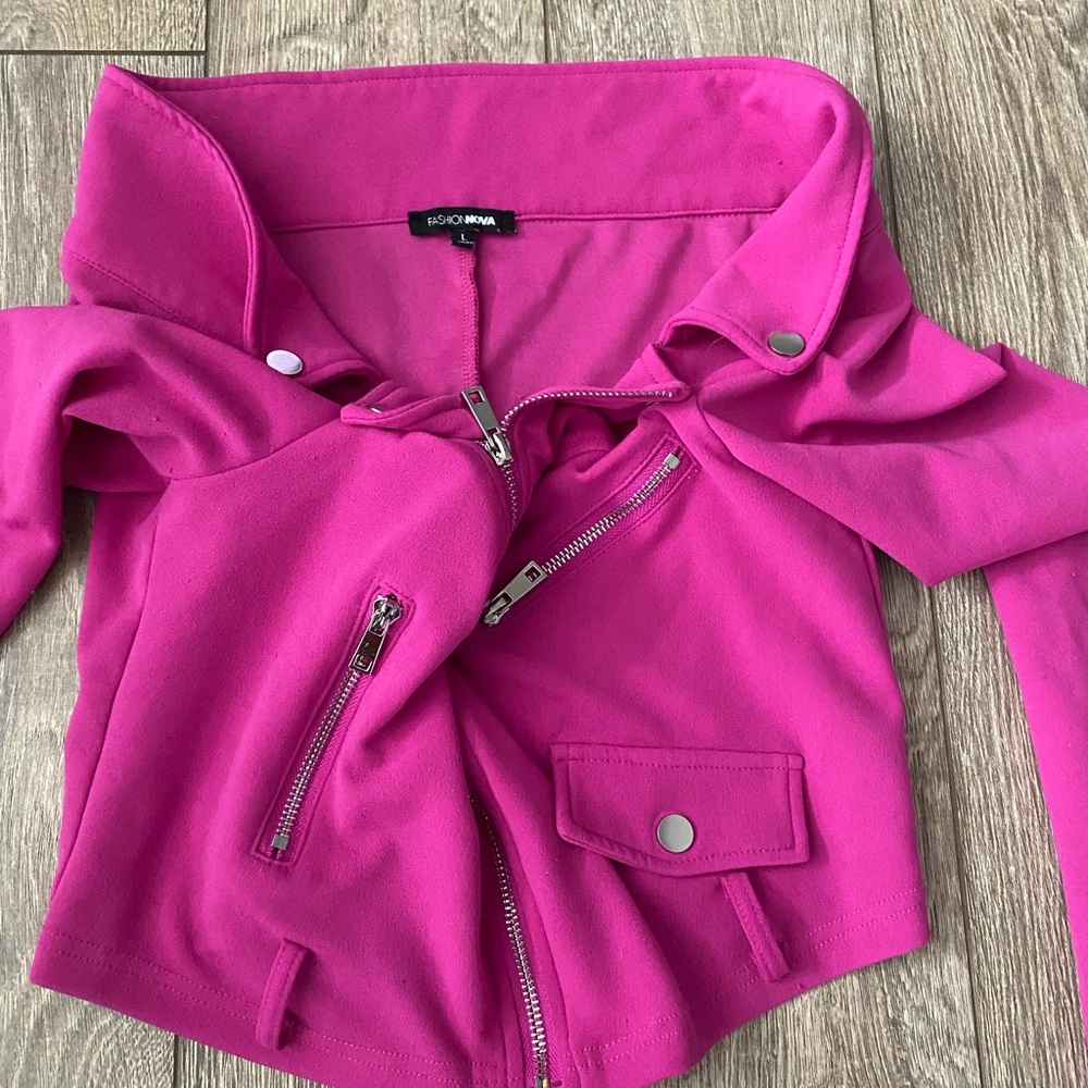 COPY - Cropped fashion nova jacket